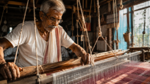 A skilled artisan at work, representing the people who quietly shape communities and local economies.